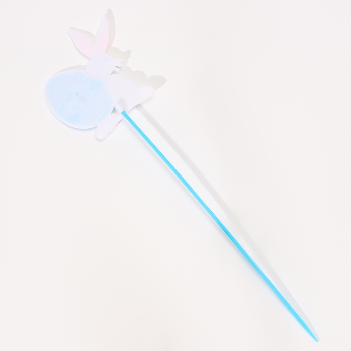 Шпажки &laquo;Пасхальный кролик&raquo;, цвет голубой