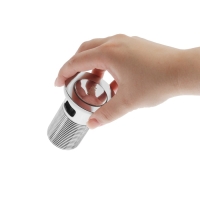 Донный клапан ZEIN BP1, 1 1/4", маленькая кнопка, с переливом, для раковины, хром Донный клапан ZEIN BP1, 1 1/4", маленькая кнопка, с переливом, для раковины, хром