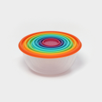 Набор мисок &laquo;Радуга&raquo;, 7 шт, цвет МИКС