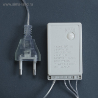 Светодиодная фигура &laquo;Подарки с бежевой лентой&raquo; 15, 20, 25 см, текстиль, металл, 220 В, свечение тёплое белое