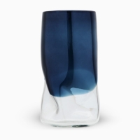 Ваза для цветов &laquo;Оушен&raquo; из цветного стекла 34&times;15&times;15 см