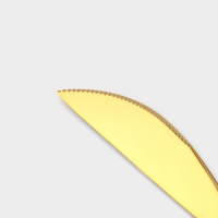 Столовые приборы из нержавеющей стали Magistro &laquo;Блинк&raquo;, 4 предмета, цвет золотой