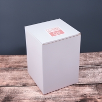 Набор органайзеров для ватных палочек и дисков, 17,5 &times; 10 &times; 10 см цвет прозрачный/коричневый