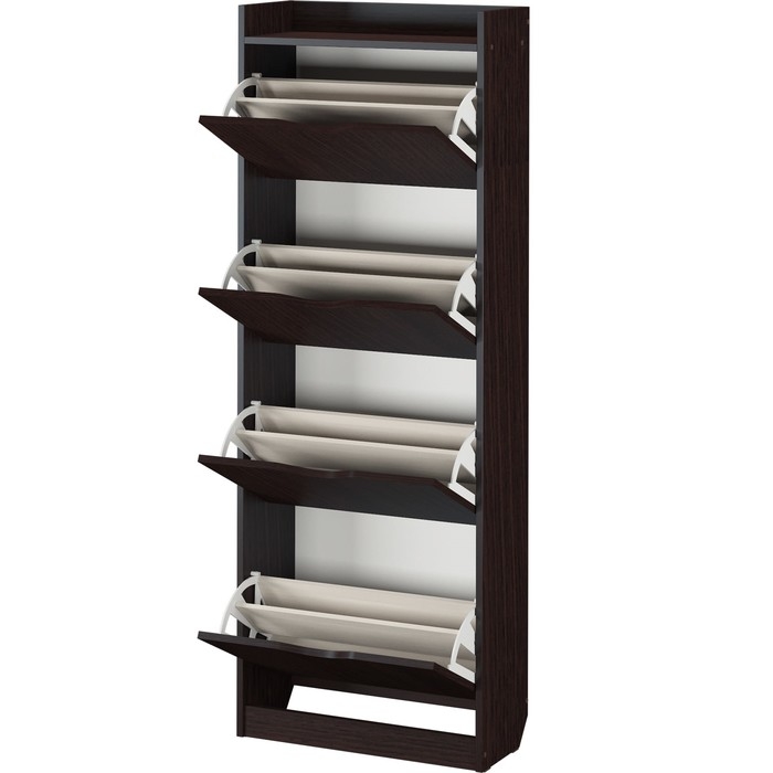 Обувница 64Б, 600х250х1620, Венге