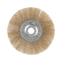 Щетка металлическая для УШМ ЛОМ, плоская, посадка 22 мм, 175 мм