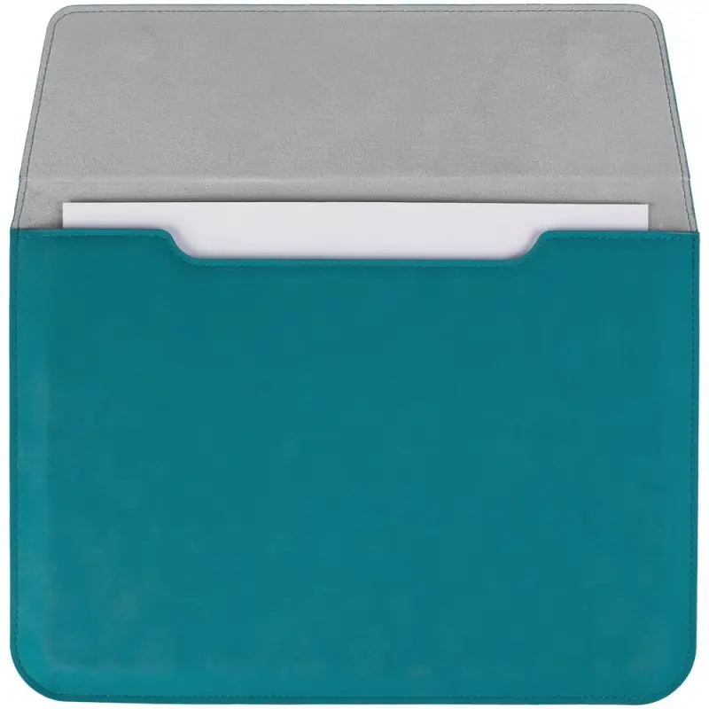Чехол для ноутбука Nubuk, бирюзовый