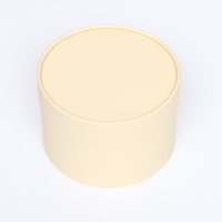 Подарочная коробка "Крема" кремовая,завальцованная без окна, 16х10,5 см