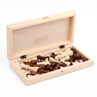 Шахматы деревянные настольные, 29 х 29 см, король h-9 см, пешка h-4 см Шахматы деревянные настольные, 29 х 29 см, король h-9 см, пешка h-4 см