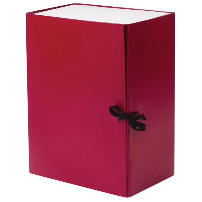 Короб архивный с завязками А4 Calligrata, 150 мм, бумвинил, до 1400 листов, бордовый Короб архивный с завязками А4 Calligrata, 150 мм, бумвинил, до 1400 листов, бордовый