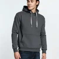 Толстовка с капюшоном Kirenga Heavy, темно-серая (графит), размер XS