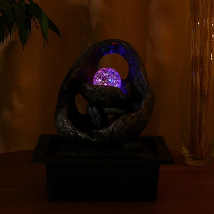 Фонтан "Томирис" лунная сила, 18х25 см (с подсветкой)