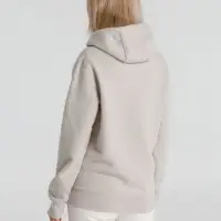 Толстовка с капюшоном унисекс King, дымчато-серая, размер S