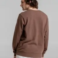Свитшот унисекс BNC Inspire (Organic), коричневый (мокко), размер XS