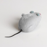 Мышь заводная, 7 см, серая Мышь заводная, 7 см, серая