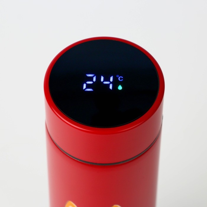 Термос с индикатором температуры &laquo;Тепло&raquo;, 500 мл, сохраняет тепло 8-10 ч