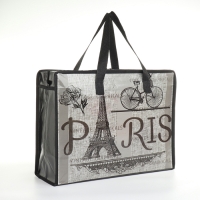 Сумка хозяйственная на молнии, цвет серый Сумка хозяйственная на молнии, цвет серый