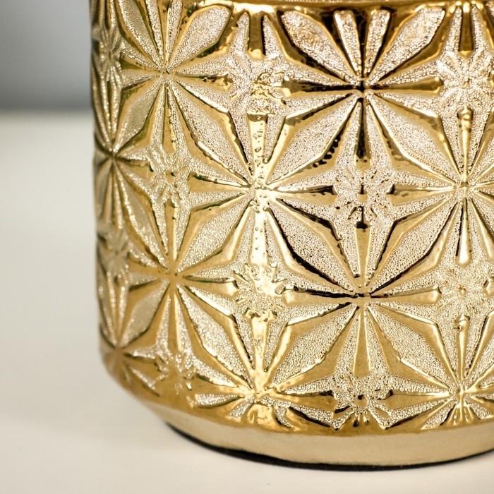 Настольная лампа Бэсфорд E14 40Вт золото 20х20х30 см RISALUX