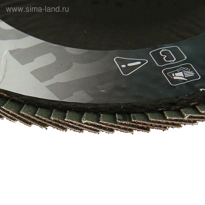 Круг лепестковый торцевой конический ТУНДРА, 180 х 22 мм, Р80 Круг лепестковый торцевой конический ТУНДРА, 180 х 22 мм, Р80