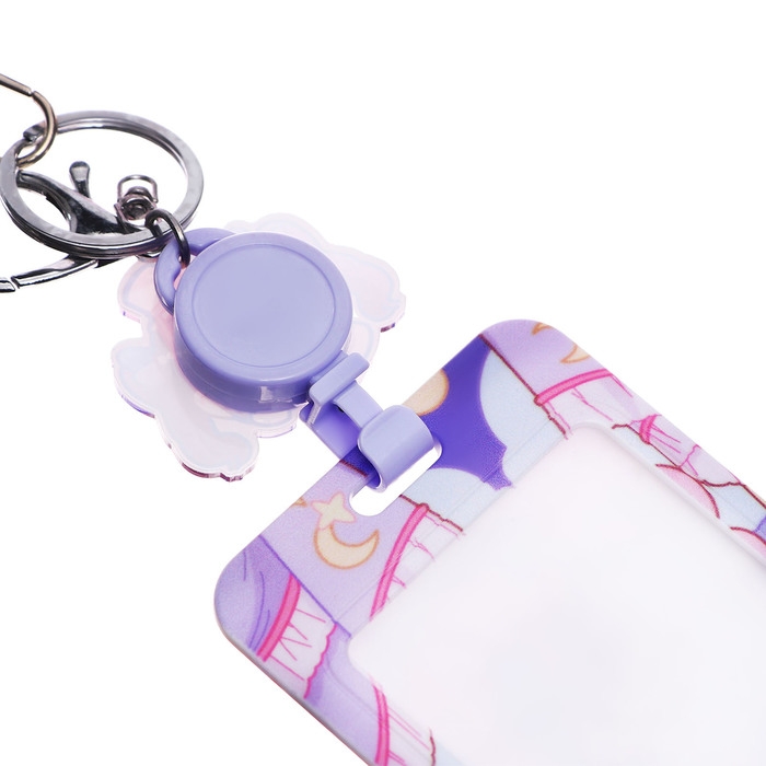 Бейдж-карман вертикальный внешний 110*68мм, внут 85*54мм, пластик, Аниме, лента 80*2см Бейдж-карман вертикальный внешний 110*68мм, внут 85*54мм, пластик, Аниме, лента 80*2см