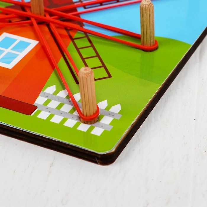 Геоборд &laquo;Математический планшет&raquo; с карточками пиши-стирай