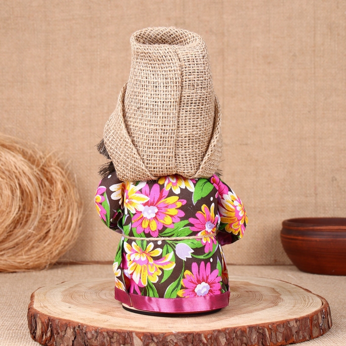 Оберег "Домовой Счастливчик", 19 см