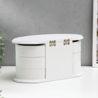 Шкатулка для украшений &laquo;Веер с раздвижными ящиками&raquo;, дерево, 26.3&times;14.2&times;13 см