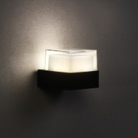 Светильник фасадный «Гранд», FSD-038, 5 Вт, 4000К, IP65, 220 В, пластик, черный Светильник фасадный «Гранд», FSD-038, 5 Вт, 4000К, IP65, 220 В, пластик, черный