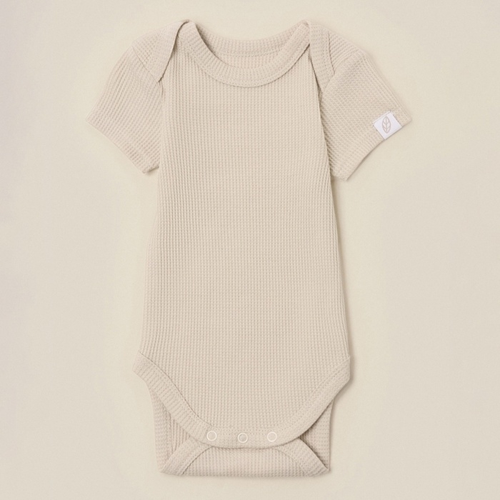 Набор боди 2 шт SL HOME рост 86-92 см, цв. бежевый/оливковый