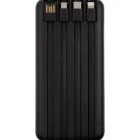 Внешний аккумулятор Omni XL 20000 мАч, черный Внешний аккумулятор Omni XL 20000 мАч, черный