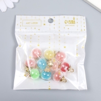 Подвеска для творчества пластик "Шар - микробисер" набор 10 шт МИКС 2,1х1,6х1,6 см Подвеска для творчества пластик "Шар - микробисер" набор 10 шт МИКС 2,1х1,6х1,6 см