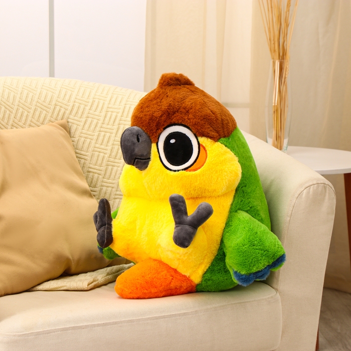 Мягкая игрушка &laquo;Попугай&raquo;, 50 см, в положении сидя