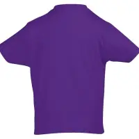 Футболка детская Imperial Kids темно-фиолетовая, на рост 118-128 см (8 лет)