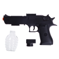 Пистолет Black,стреляет гелевыми пульками, подвижный затвор, аккумулятор 3.7V Пистолет Black,стреляет гелевыми пульками, подвижный затвор, аккумулятор 3.7V