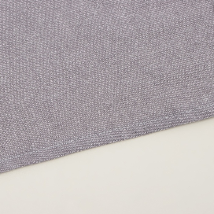 Простыня на резинке SL Home Простыня на резинке SL Home "Деним" 200*200+30 см, цв.серый, 100% жатый хлопок