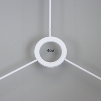 Абажур для торшера "Классика" Е27 бордовый 40х40х22см Абажур для торшера "Классика" Е27 бордовый 40х40х22см