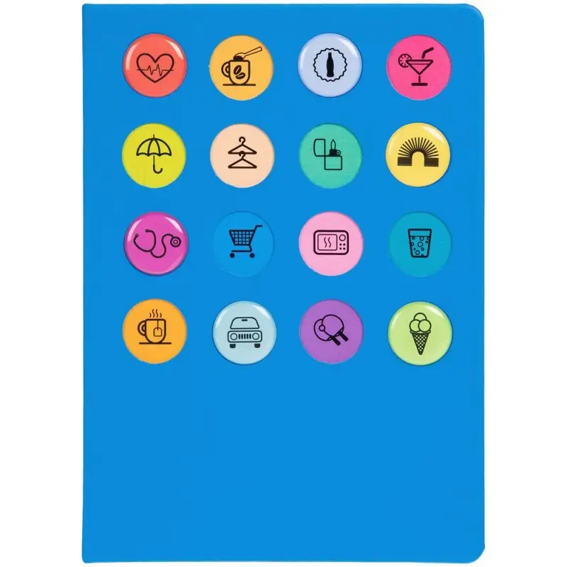 Ежедневник &laquo;История изобретений&raquo;, недатированный, голубой