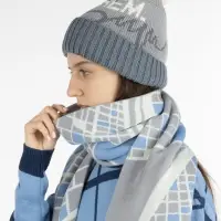 Шарф на заказ Tricksy Classic Net, L, полушерсть