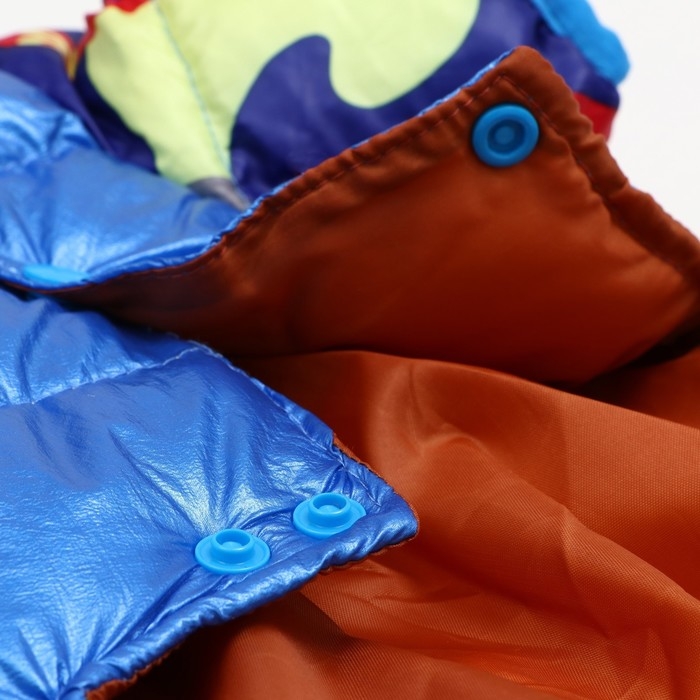 Комбинезон "Волна" с утяжкой, размер 14 (ДС 28 см, ОГ 42 см, ОШ 31 см), синий