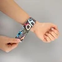 Браслет Slap с печатью на заказ Браслет Slap с печатью на заказ