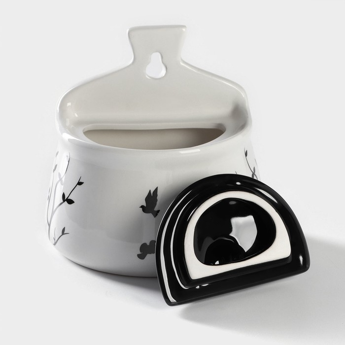 Солонка Доляна &laquo;Весенний вечер&raquo;, 600 мл, 14&times;10&times;14 см