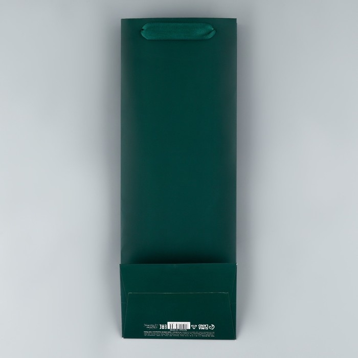 Пакет подарочный под бутылку, упаковка, &laquo;Present&raquo;, 36 х 13 х 10 см