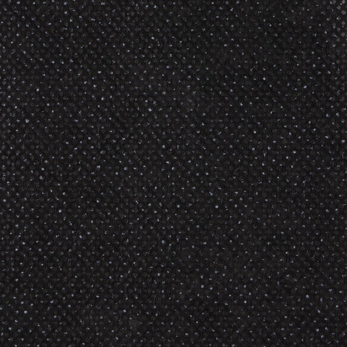 Флизелин клеевой, точечный, 50 г/кв.м, 1 &times; 1 м, цвет чёрный