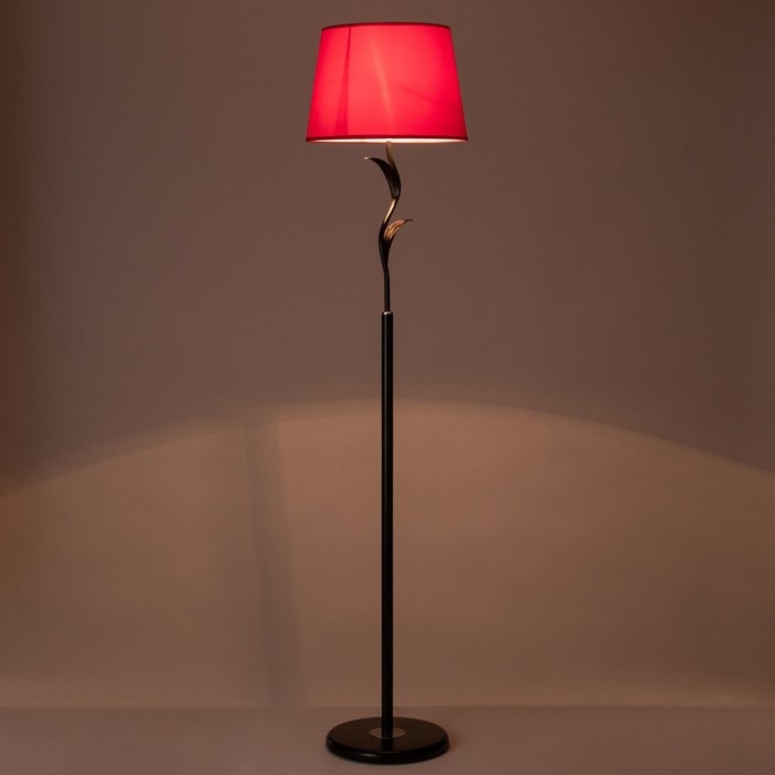 Торшер "Лусия" 1х15Вт Е27 черный 35х35х156см