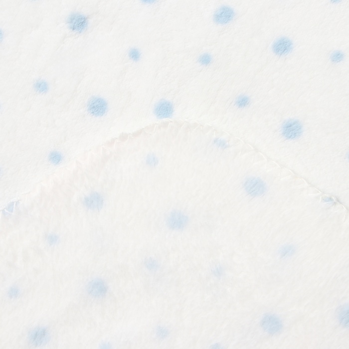 Плед с игрушкой Крошка Я "Зайка" 75*90см, цв. голубой