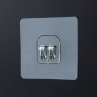 Крючок самоклеящийся для прутьев, прозрачная основа, 5,6×5,6 см, 10 шт Крючок самоклеящийся для прутьев, прозрачная основа, 5,6×5,6 см, 10 шт