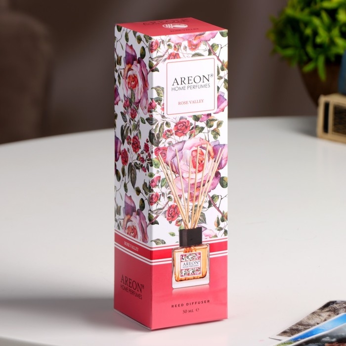 Диффузор ароматический Areon Sticks Garden, Долина роз 50 мл