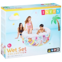 Бассейн надувной &laquo;Аквариум&raquo;, 152 х 56 см, от 6 лет, 58480NP INTEX