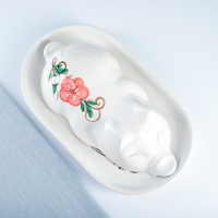 Набор для заливного №2, 2 предмета: блюдо+форма белый