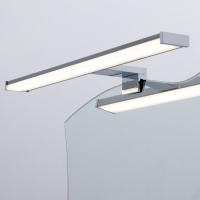 Подсветка "Техно" LED 4000К 8Вт IP44 хром 40х4х11,6 см Подсветка "Техно" LED 4000К 8Вт IP44 хром 40х4х11,6 см