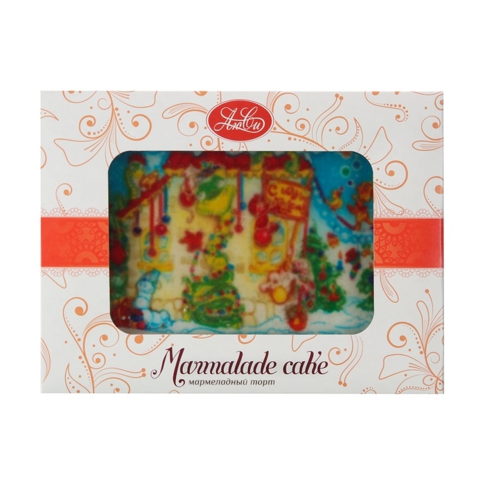 Новый год. Мармеладный торт "Символ года", МИКС, 350 г